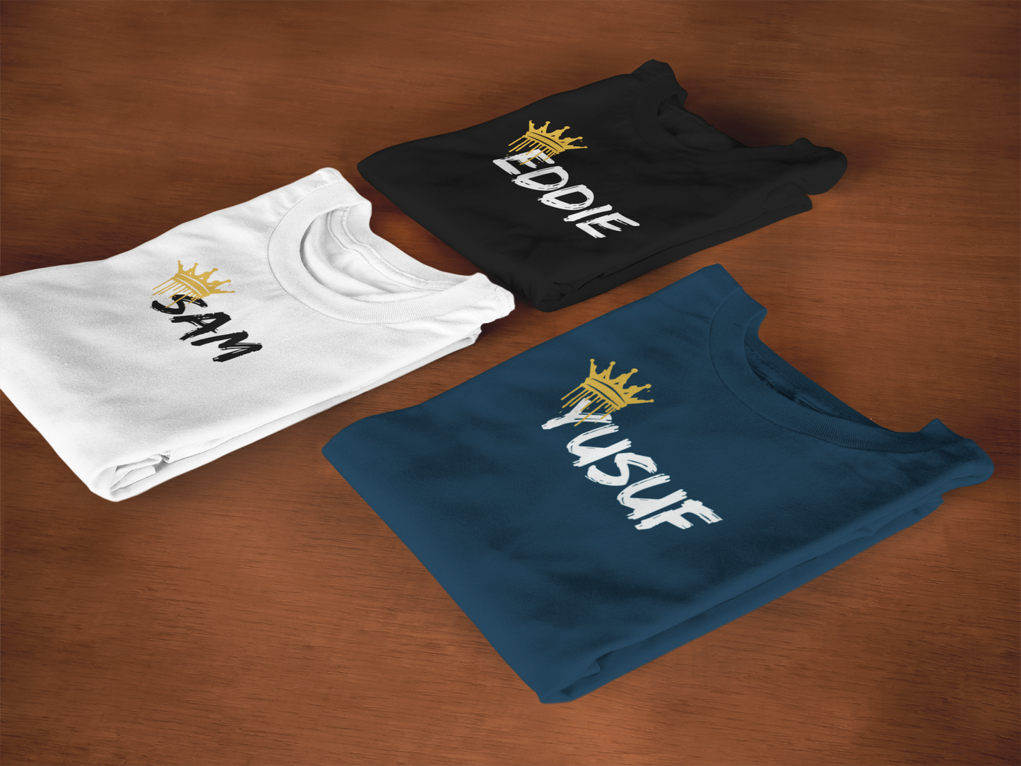 Custom Name Crown T-Shirt