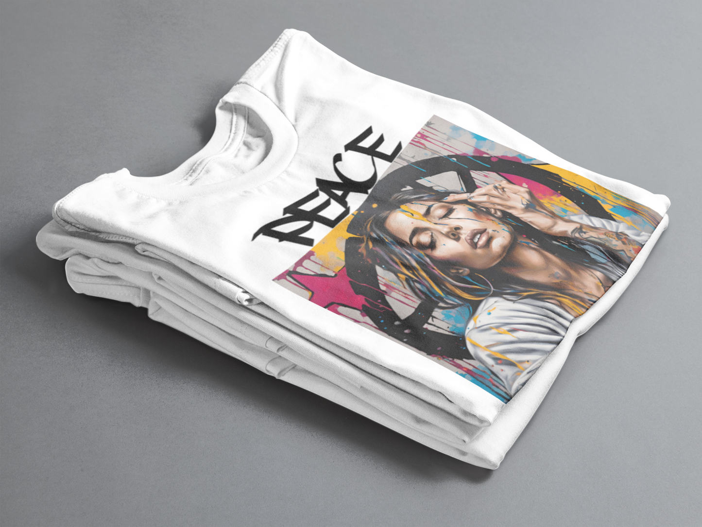 Graffiti Peace Urban Tee