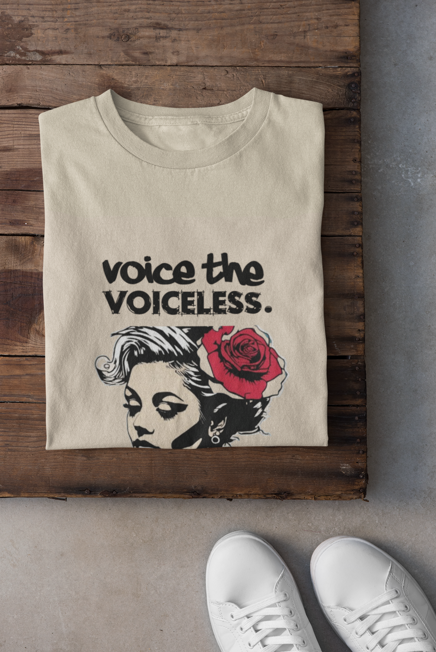 Voice the Voiceless Unisex Tee