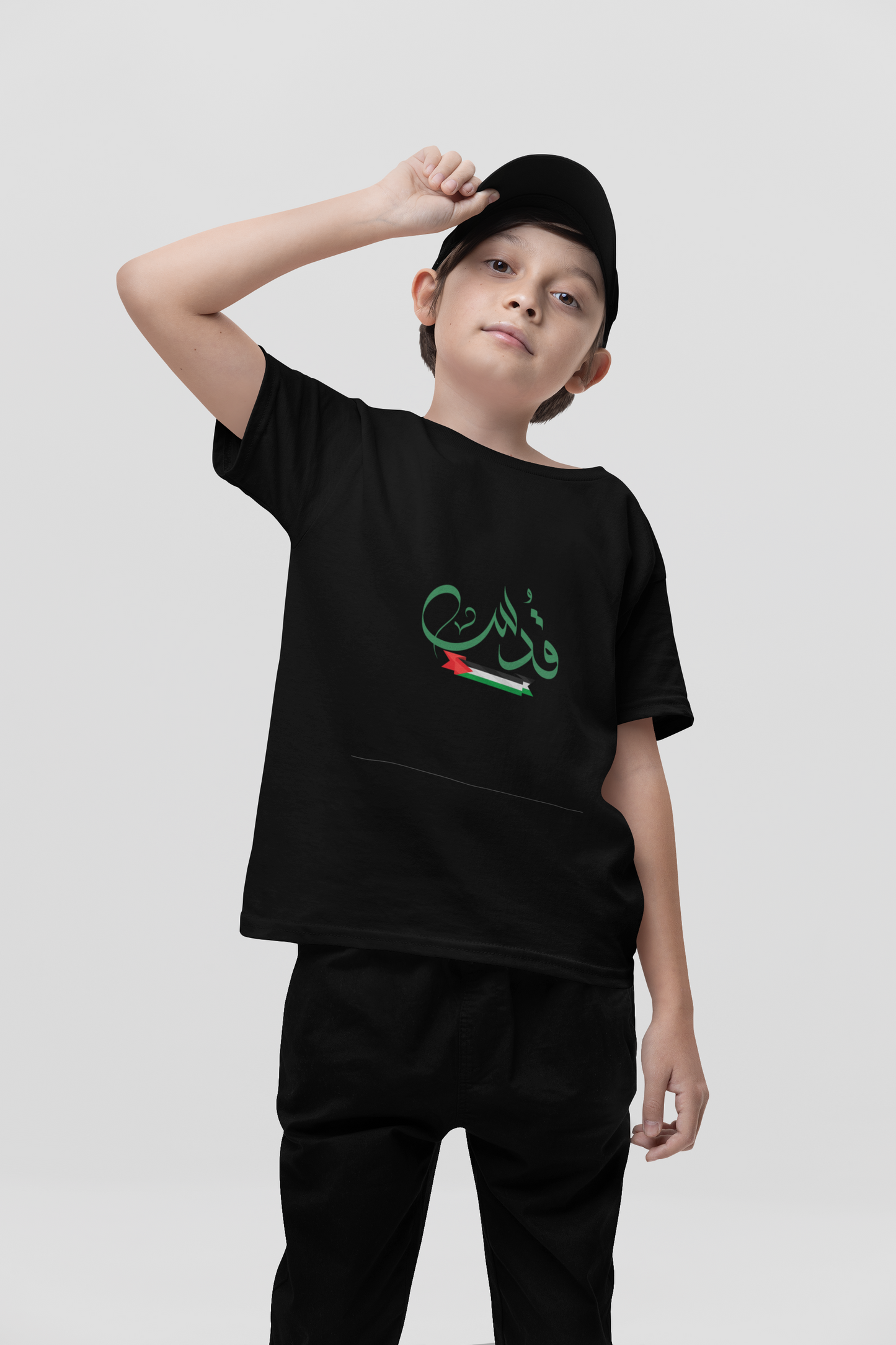 Arabic Palestine Flag Tee