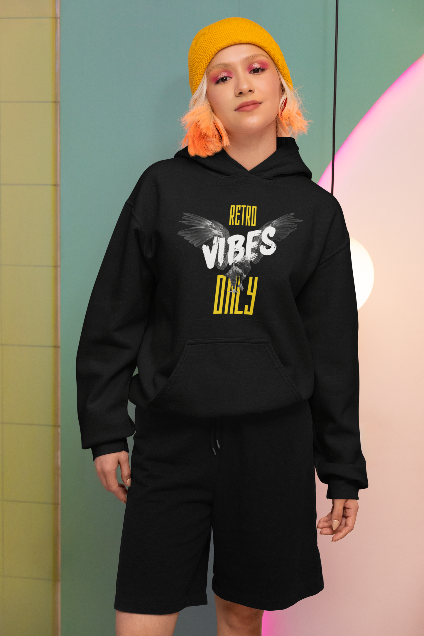 Retro Vibes Hoodie