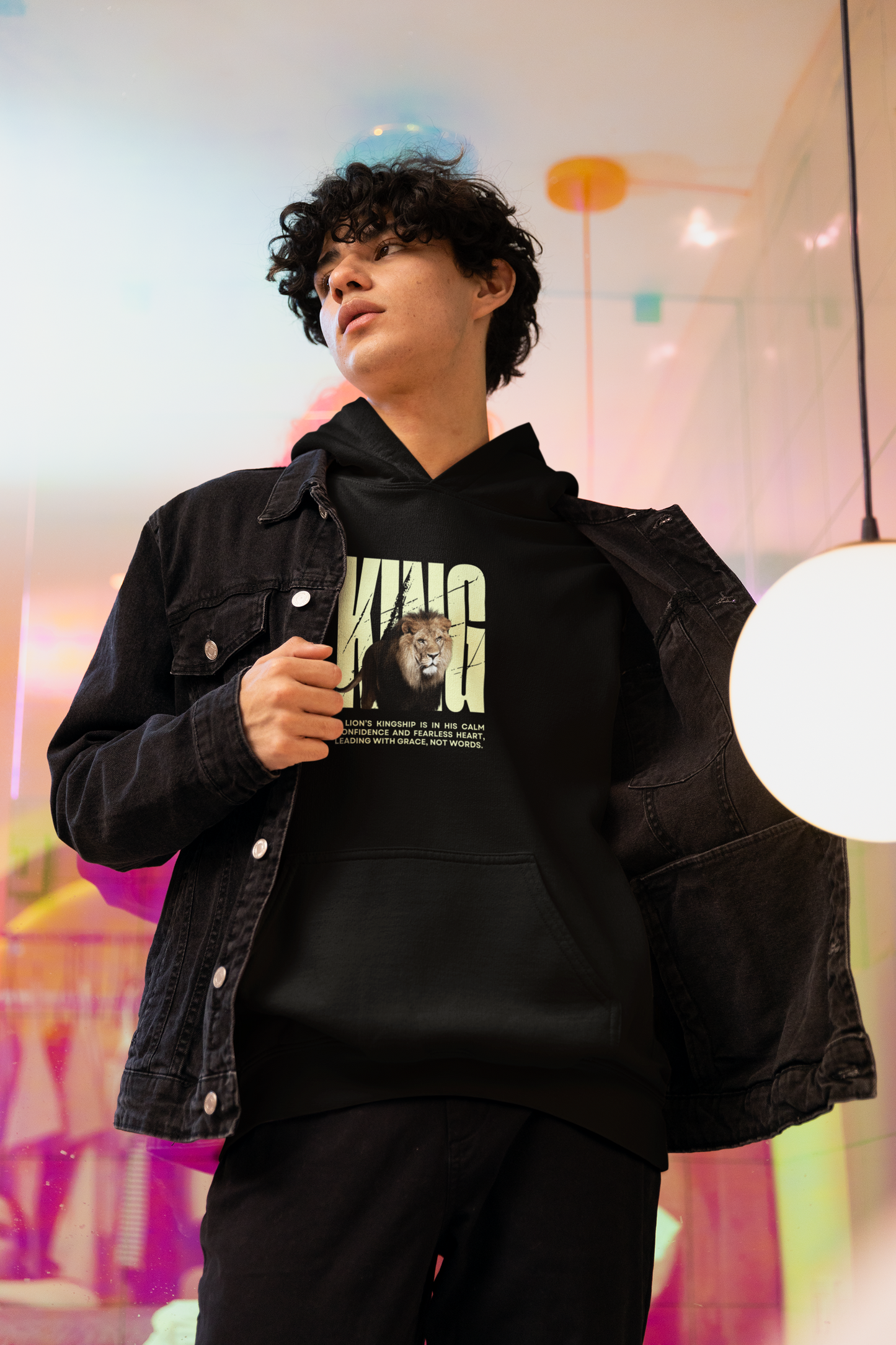 Lion Hoodie Sweatshirt - Unisex