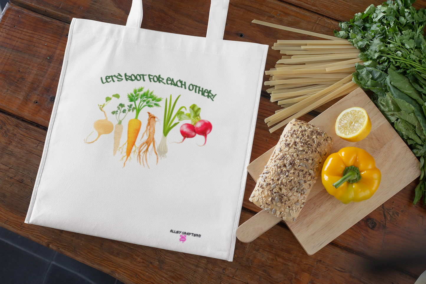 Let’s Root for Each Other -Tote Bag