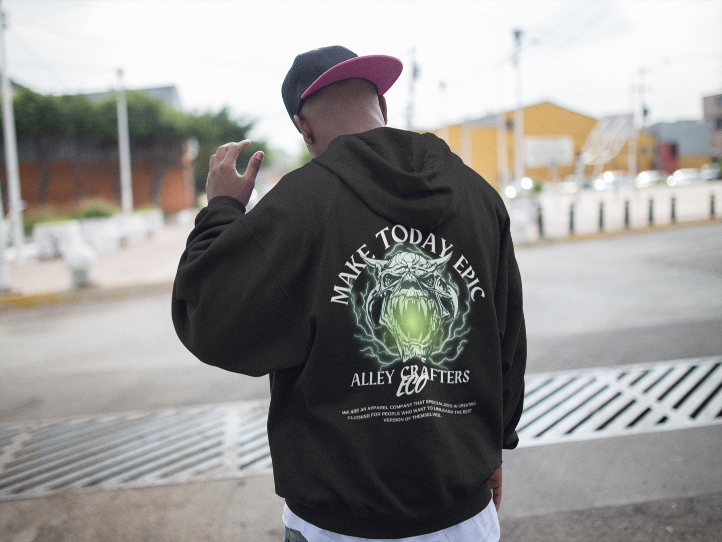 Hooded Sweatshirt - Make Today Epic
