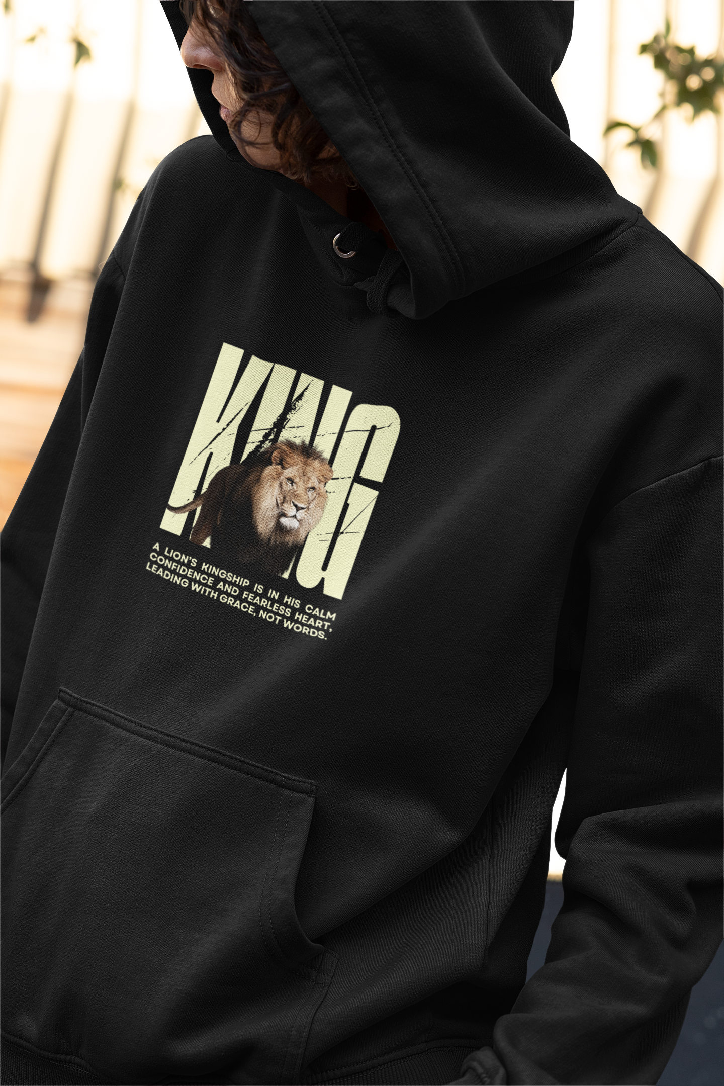 Lion Hoodie Sweatshirt - Unisex