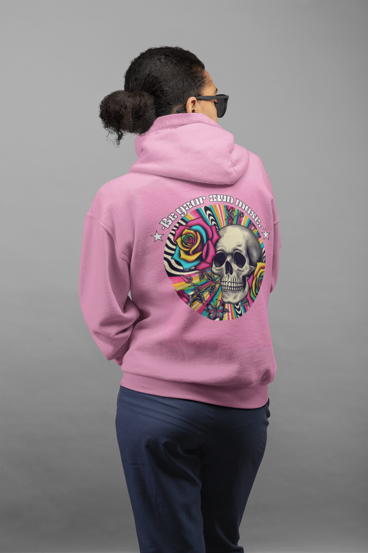 Hoodie - 'Be Your Own Muse' Inspirational Sweatshirt