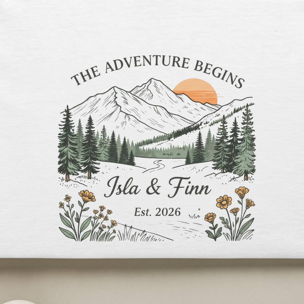 Macro Close-Up — Isla & Finn Est. 2026