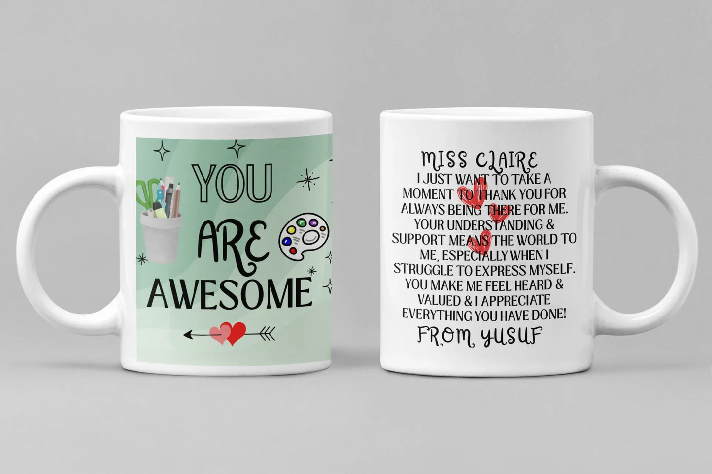 You Are Awesome Teacher Gift - Alley Crafters