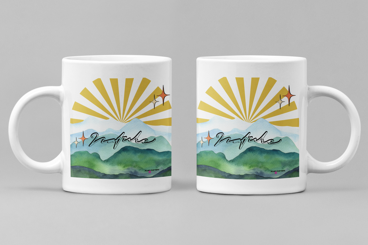 Mountain Sunrise Coffee Mug