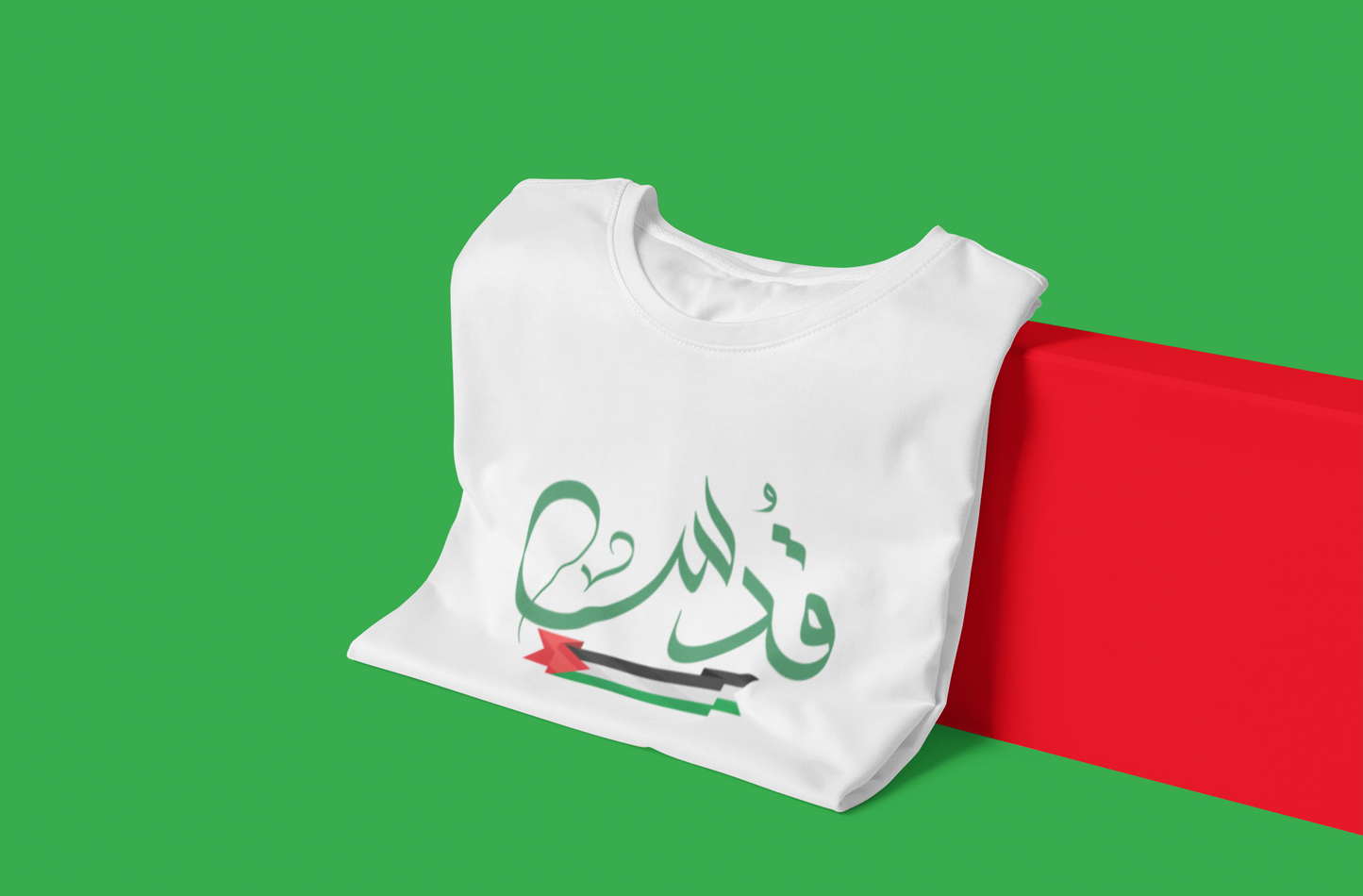 Arabic Palestine Flag Tee