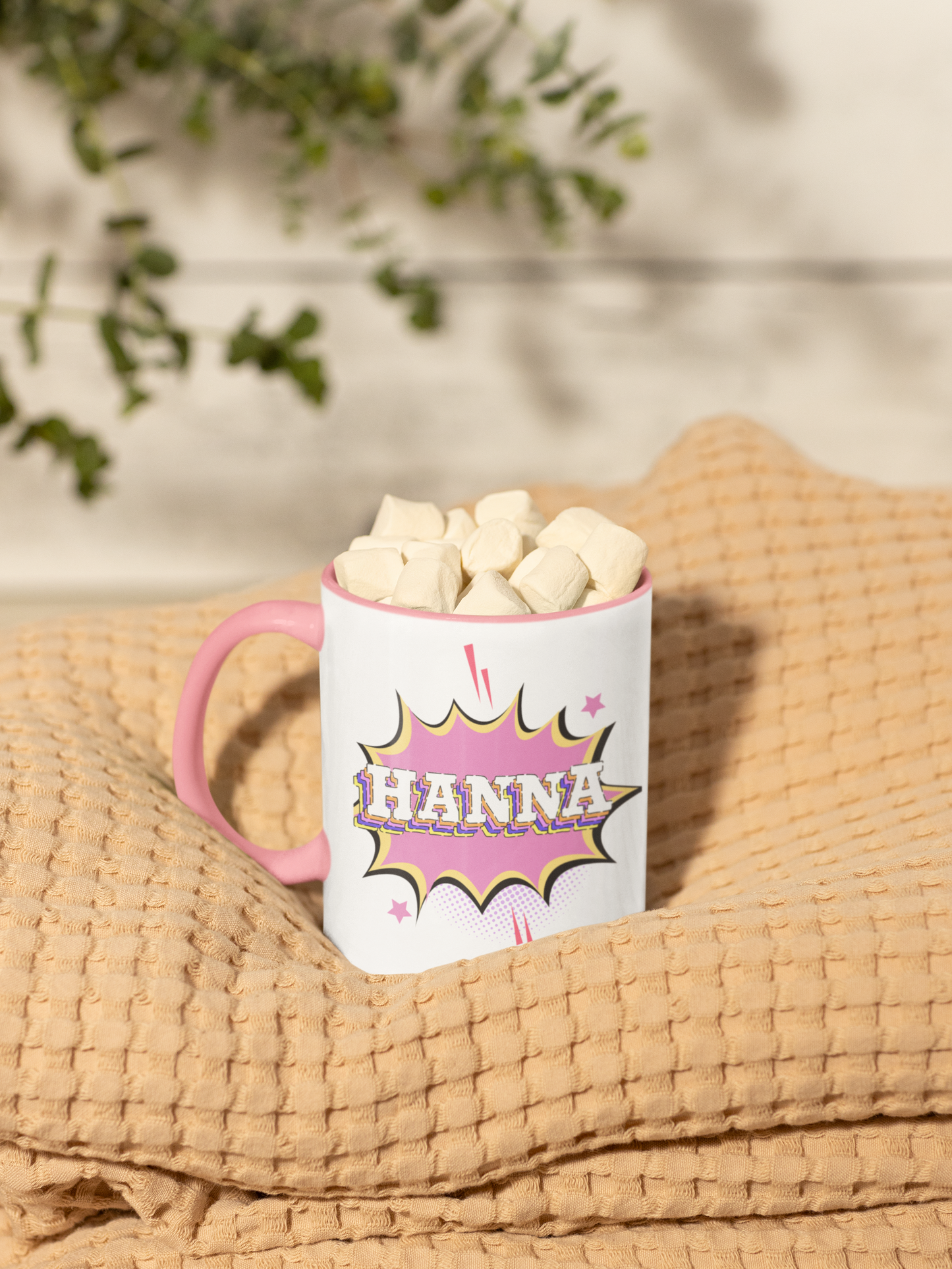 Personalised Pop Art Coffee Mug