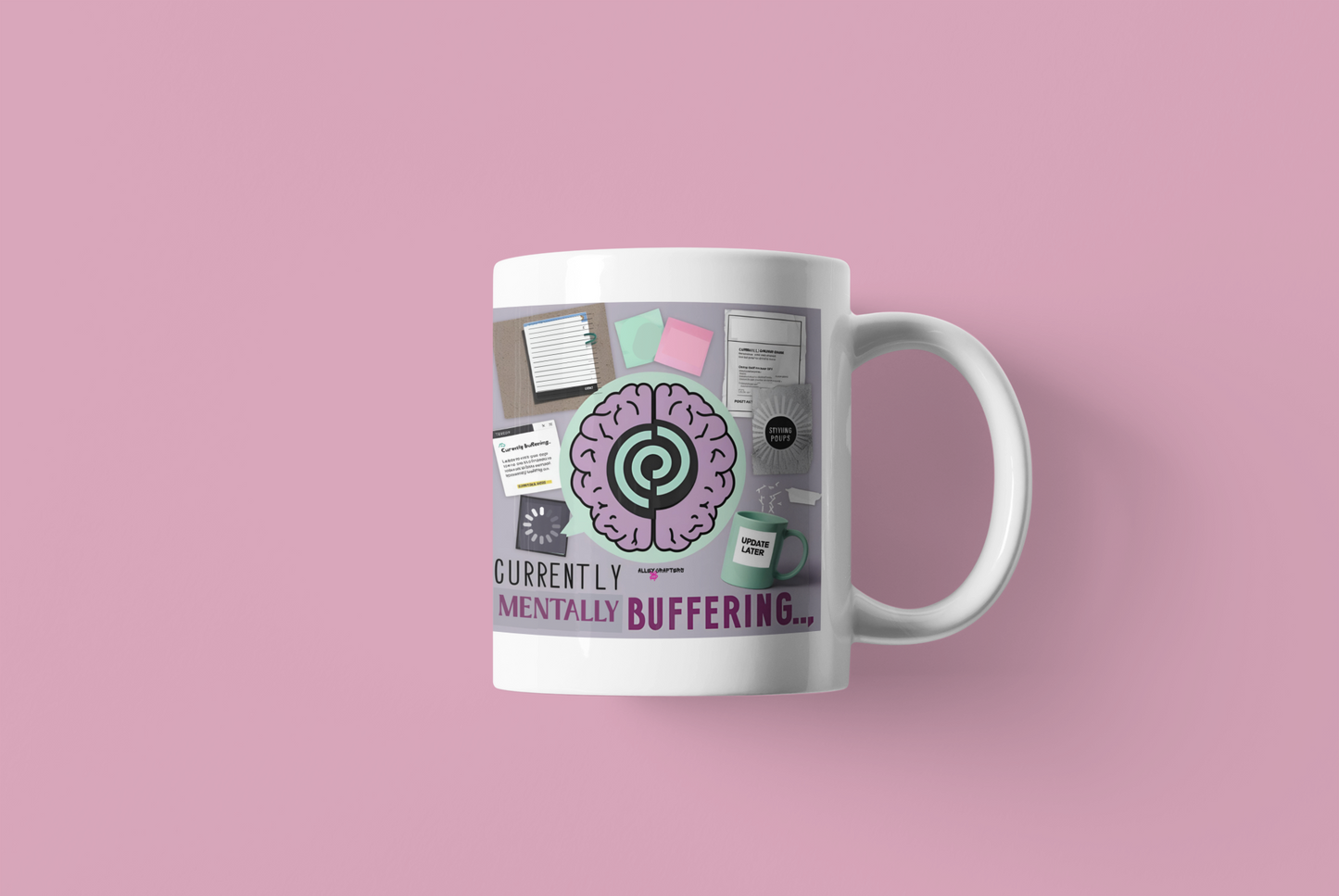 Currently Mentally Buffering Mug