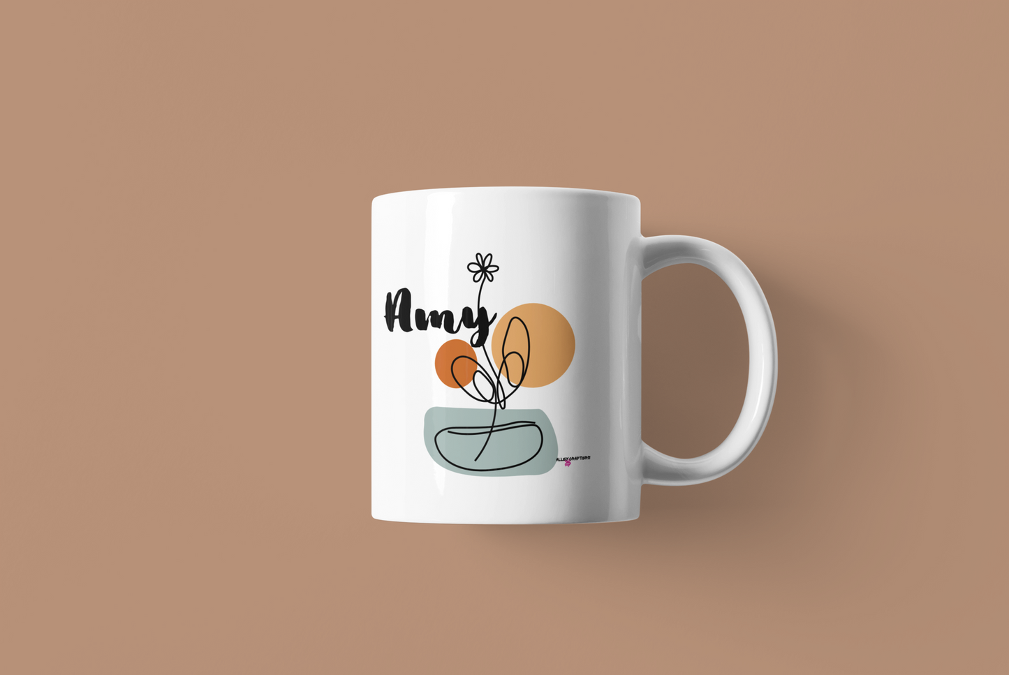 Minimalist Name Mug