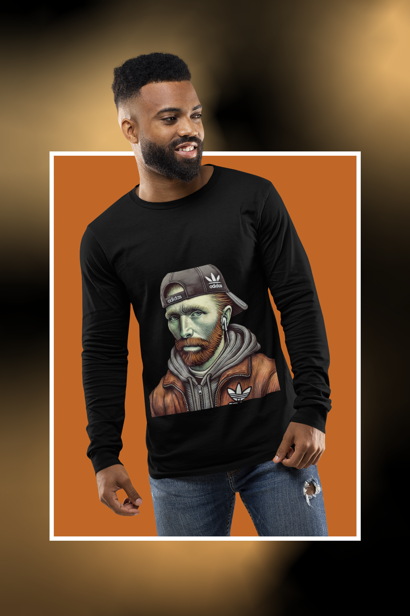 Long Sleeve Tee - Van Gogh Streetwear