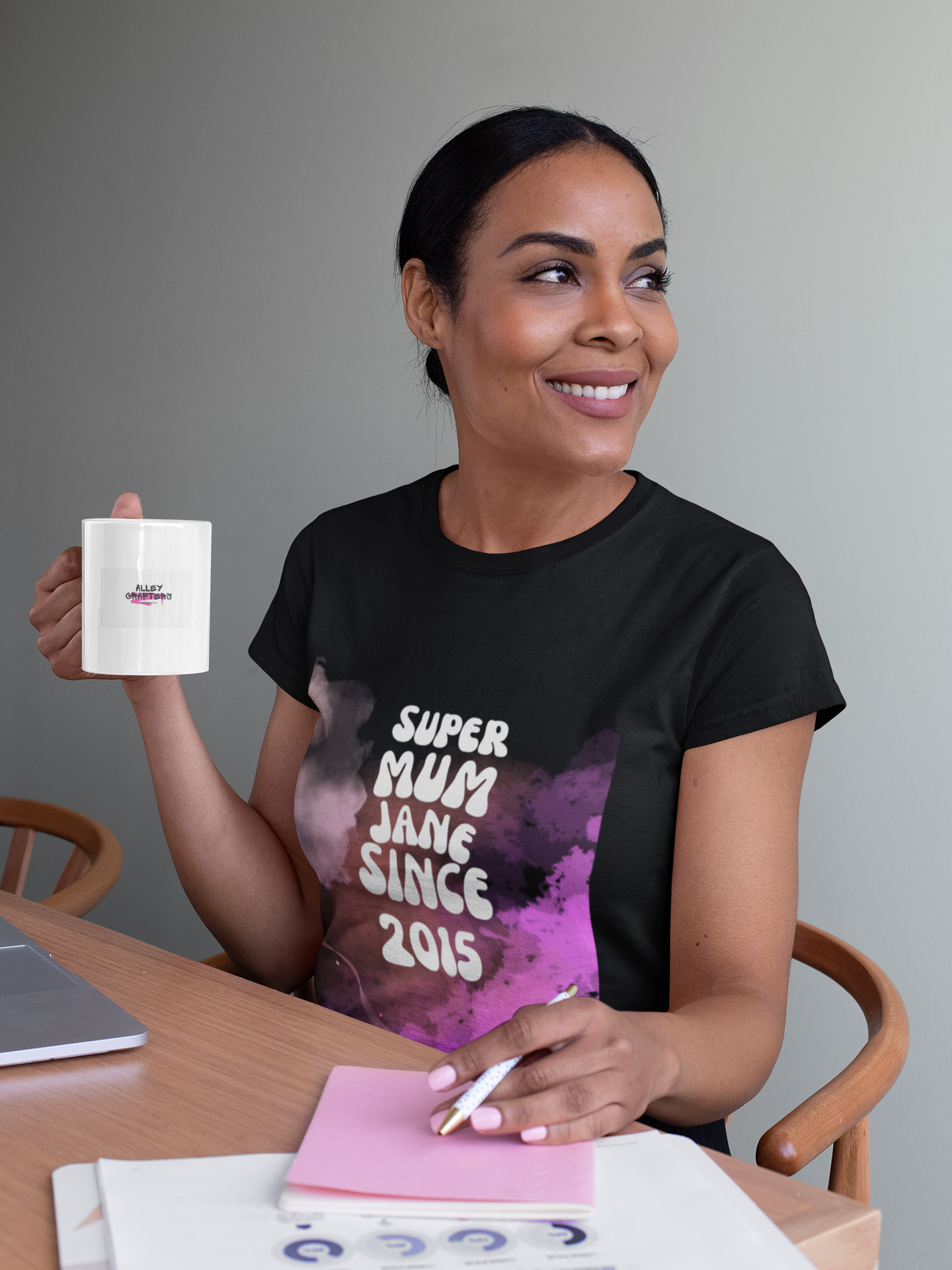Super Mum Tee Custom