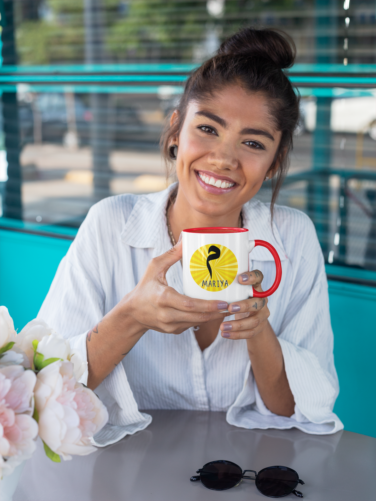 Personalised Pop Art Coffee Mug