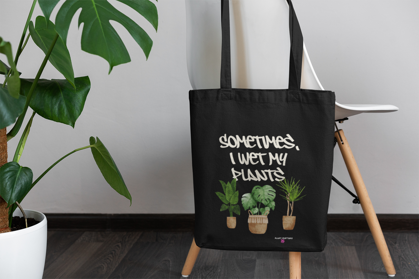 Sometimes I Wet My Plants - Tote Bag