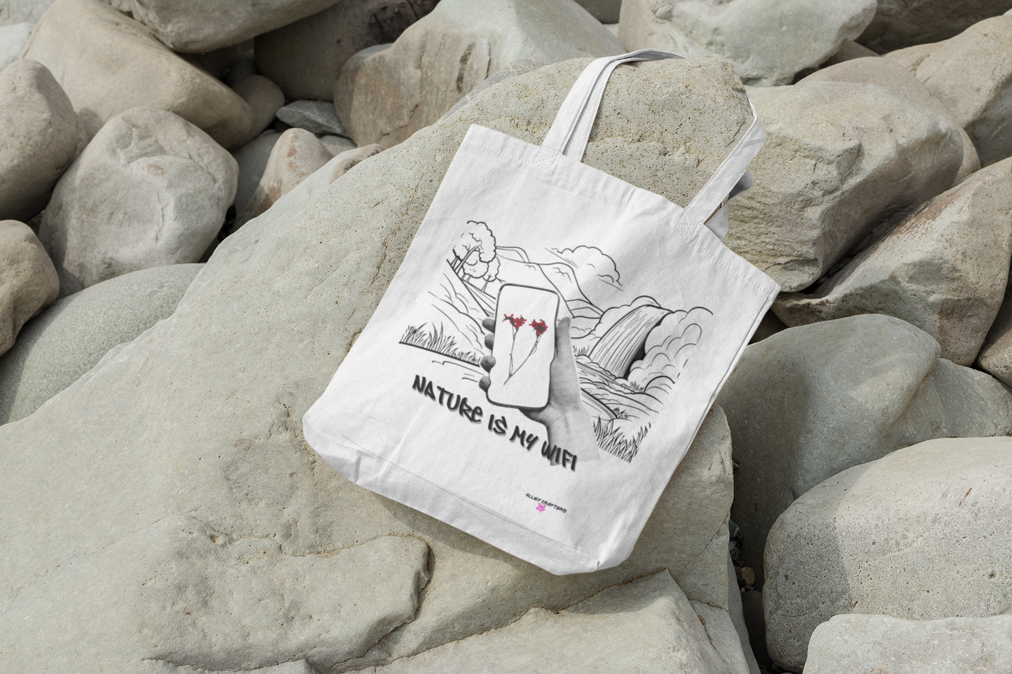 Nature Is My WiFi – Tote Bag