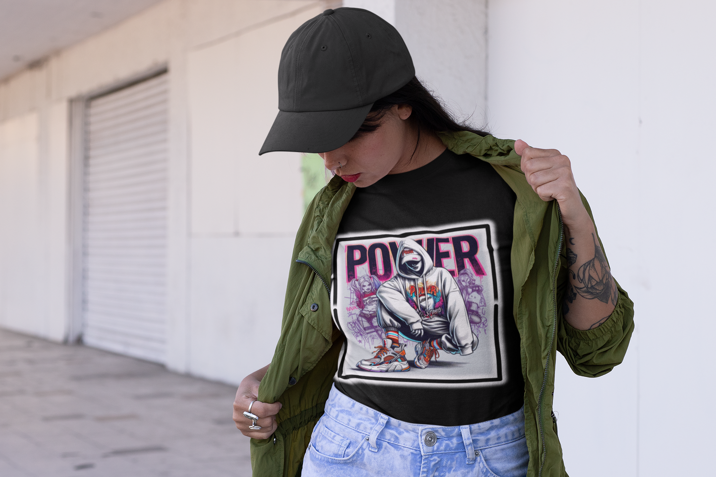 Power Streetwear Long Sleeve Tee
