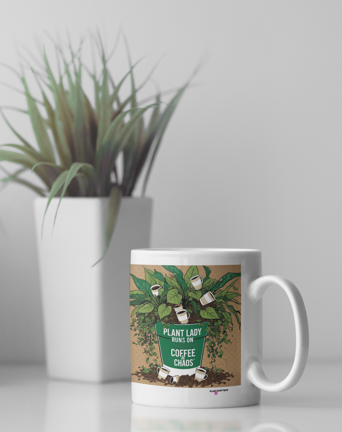 Plant Lady Coffee Chaos Mug
