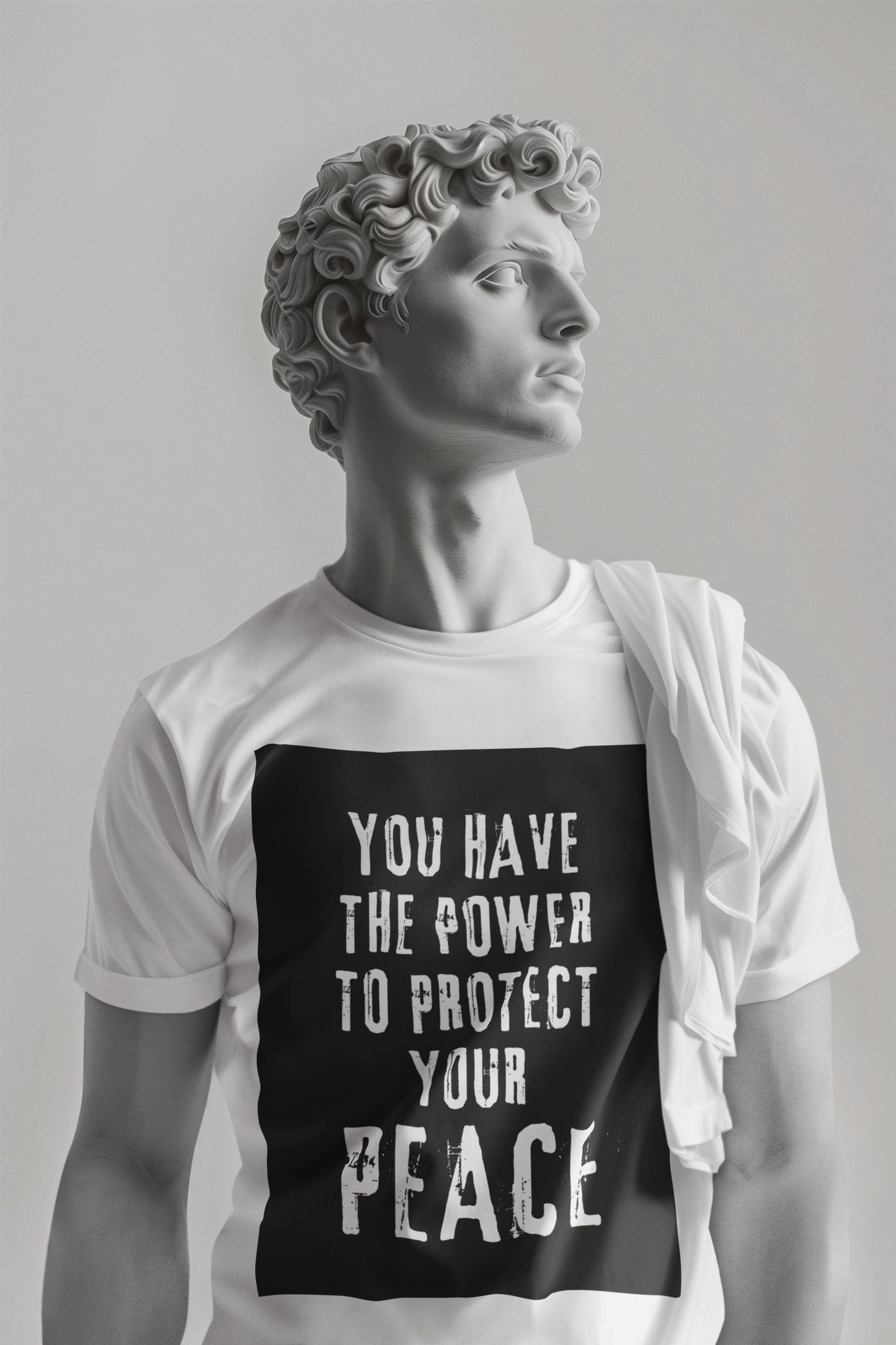 Empowerment T-Shirt - You Have The Power To Protect Your Peace - Unisex Softstyle