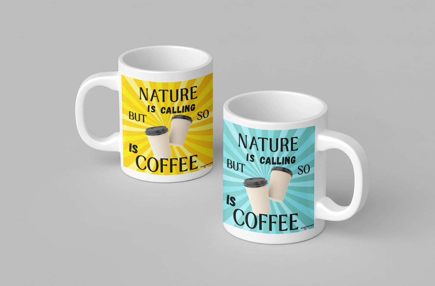 Nature Is Calling, But So Is Coffee Mug