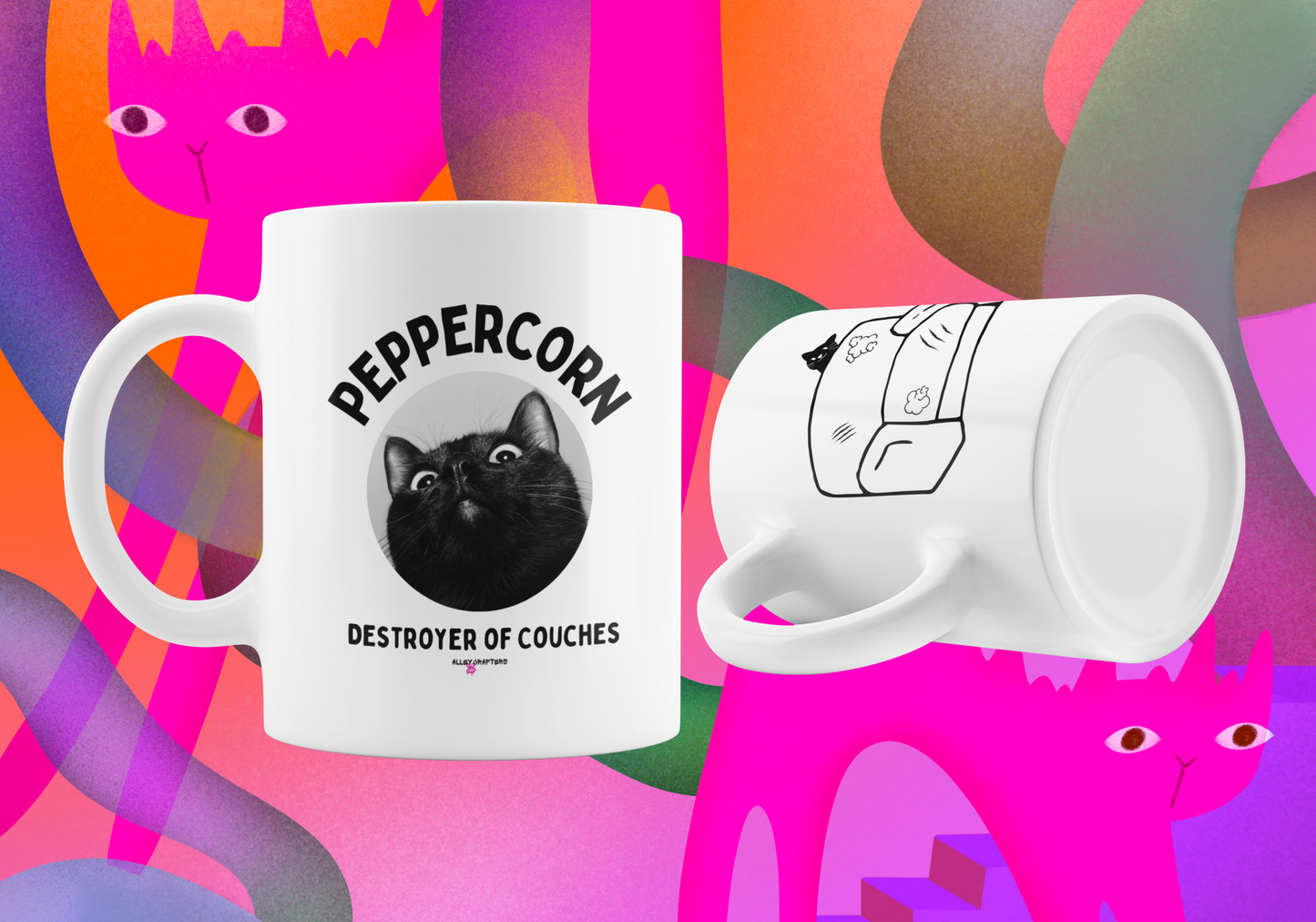 Funny Cat Mug