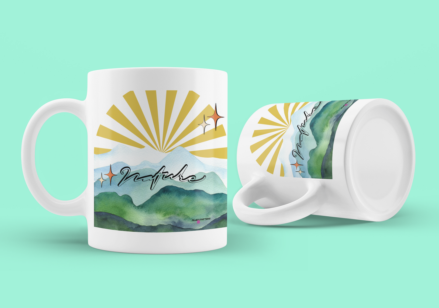 Mountain Sunrise Coffee Mug