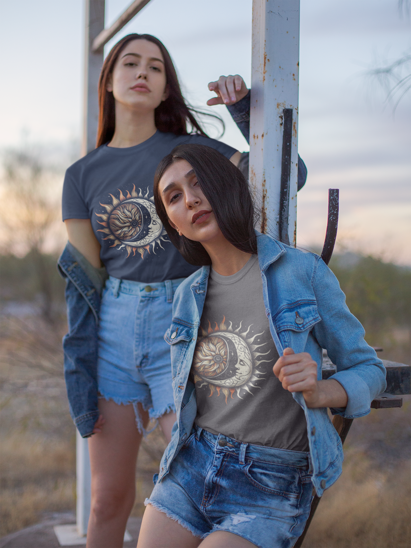 Vintage Sun & Moon T-Shirt