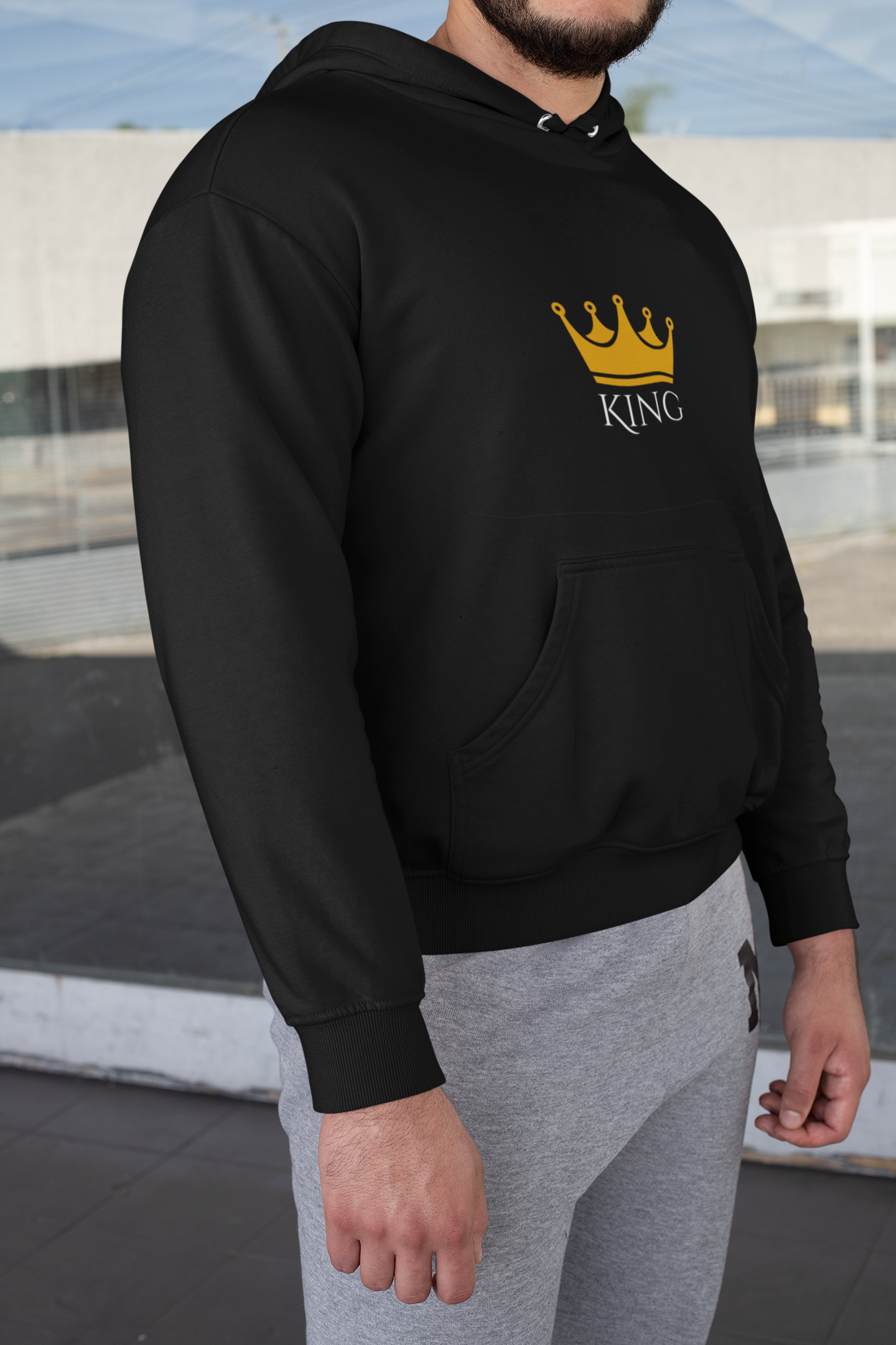 King Hooded Sweatshirt