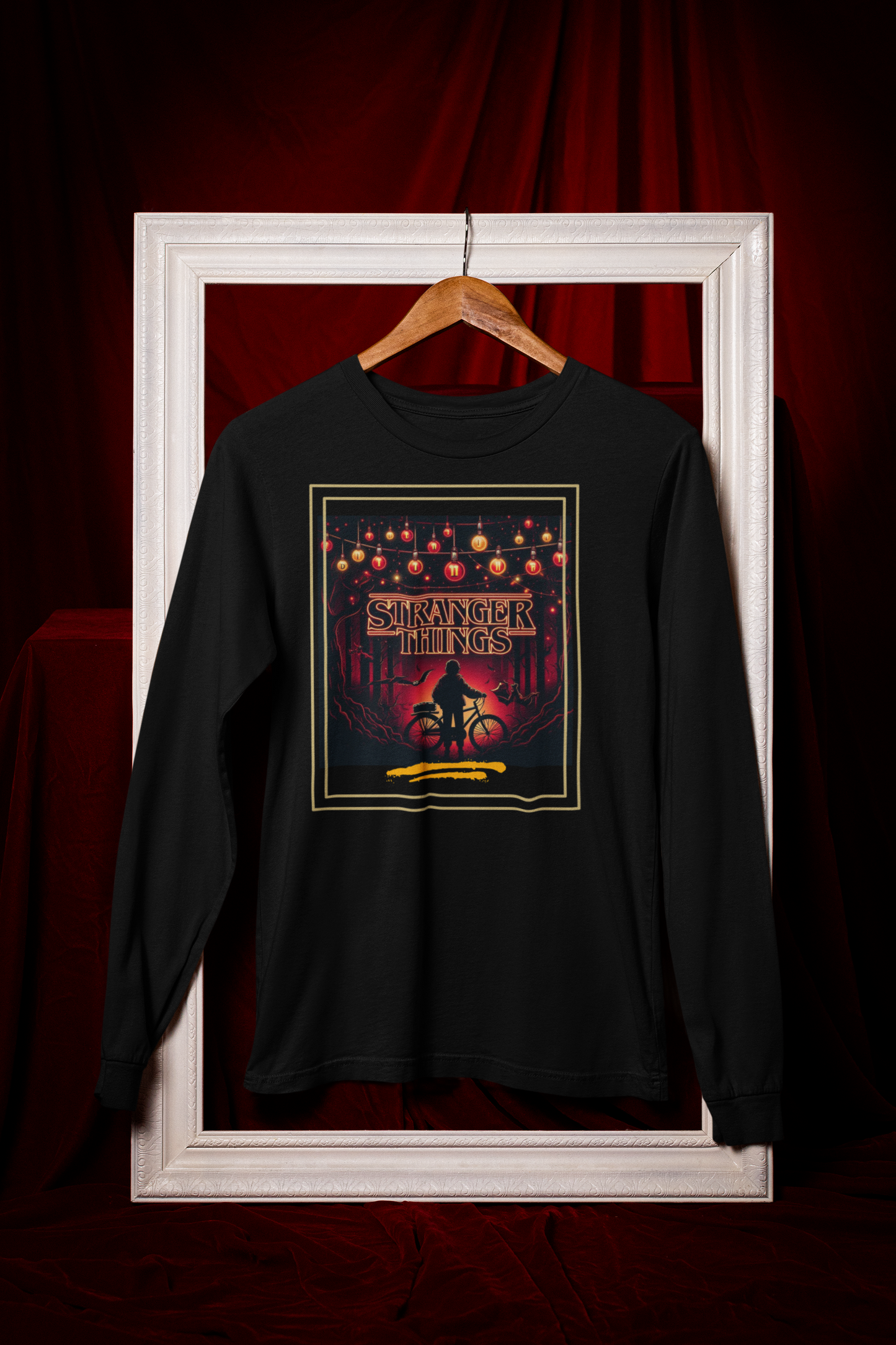 Long Sleeve Tee - Stranger Things Design