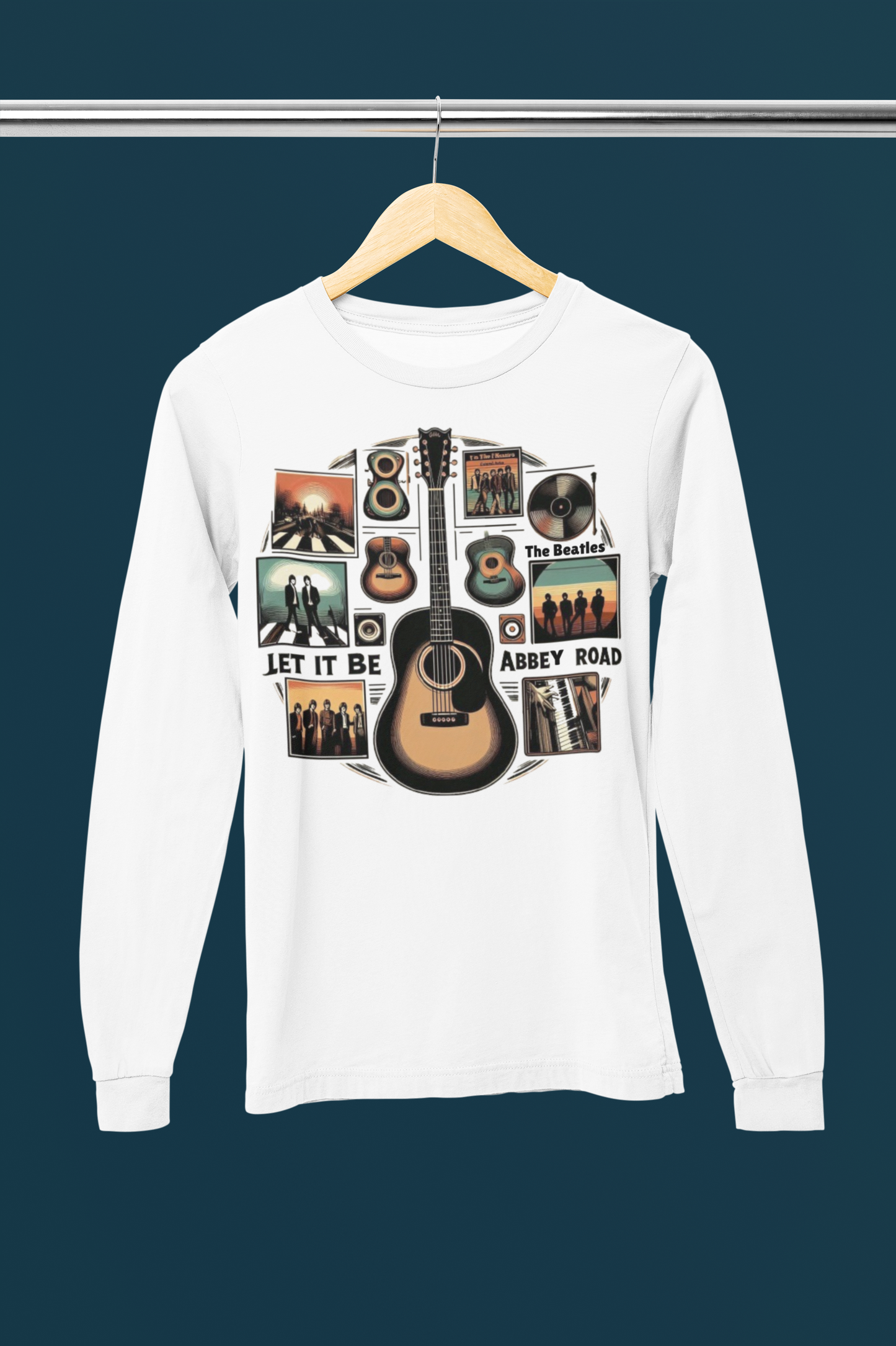 Long Sleeve Tee Let It Be The Beatles Shirt