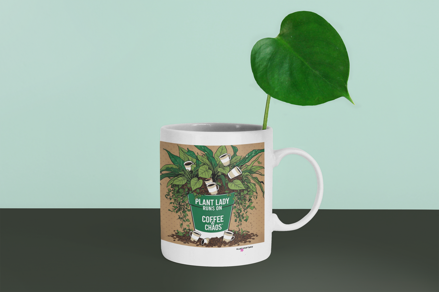 Plant Lady Coffee Chaos Mug
