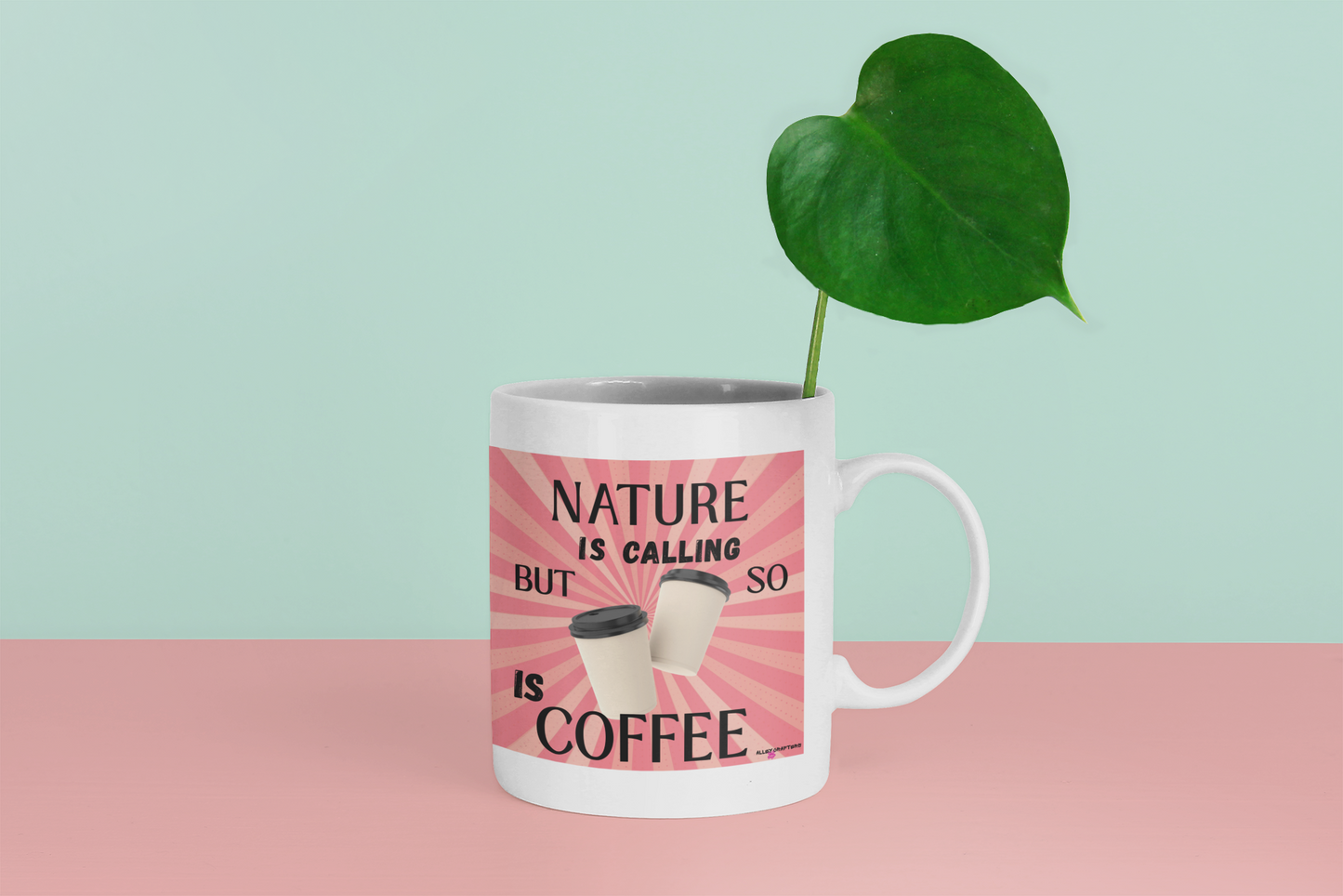 Nature Is Calling, But So Is Coffee Mug