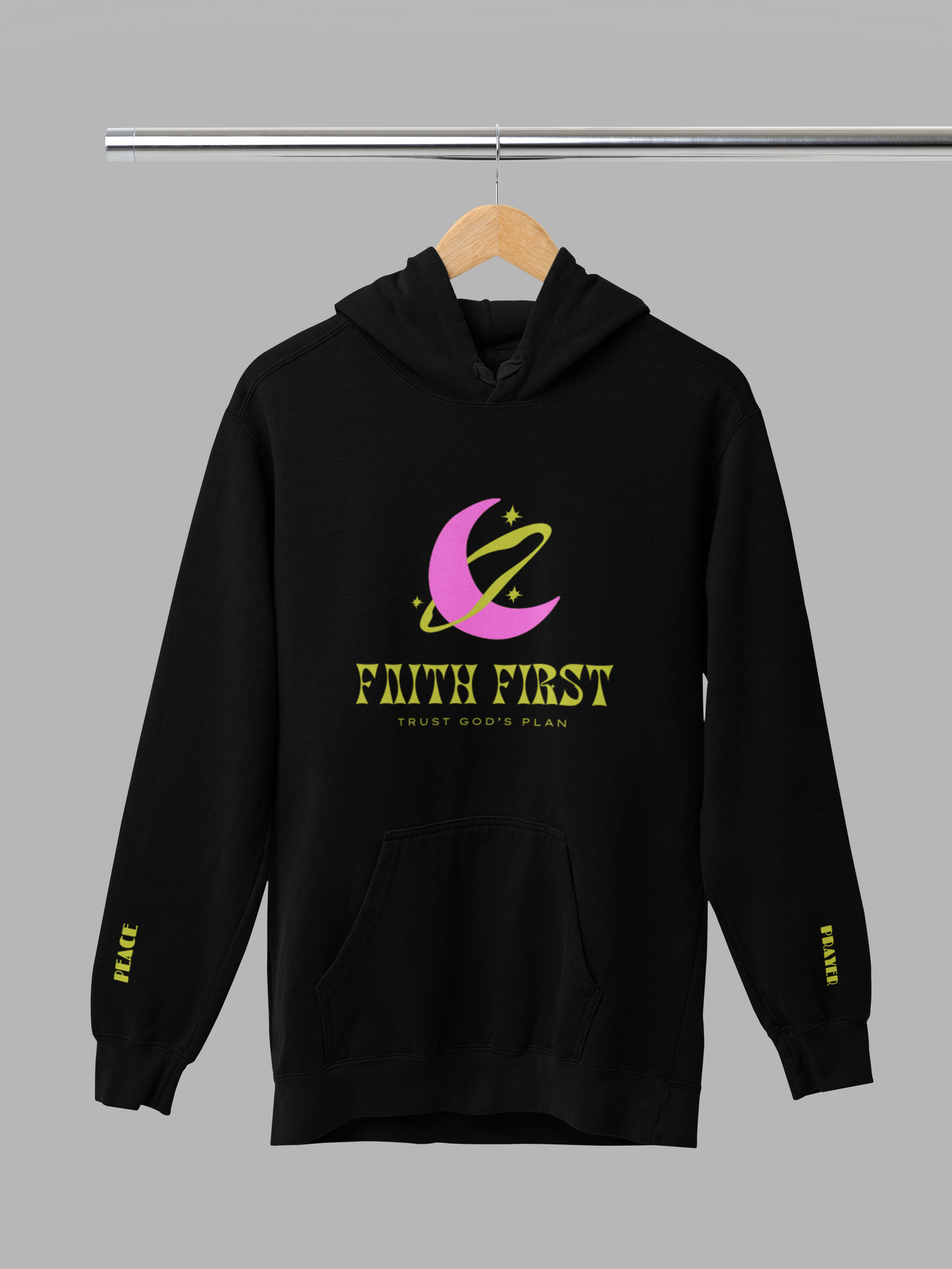Faith First Hoodie Sweatshirt - Unisex