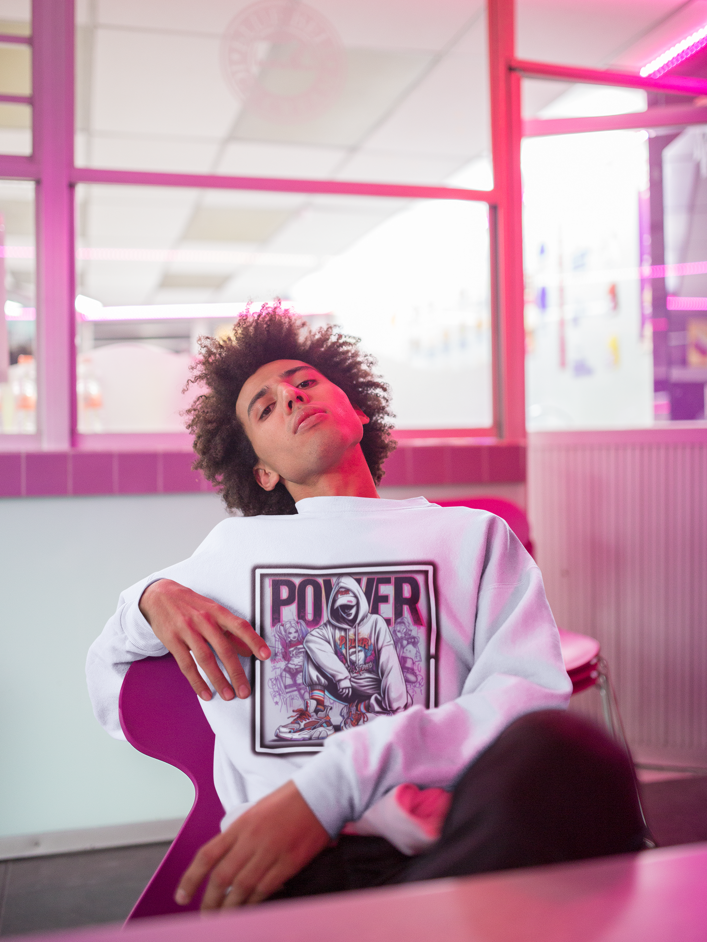 Power Streetwear Long Sleeve Tee