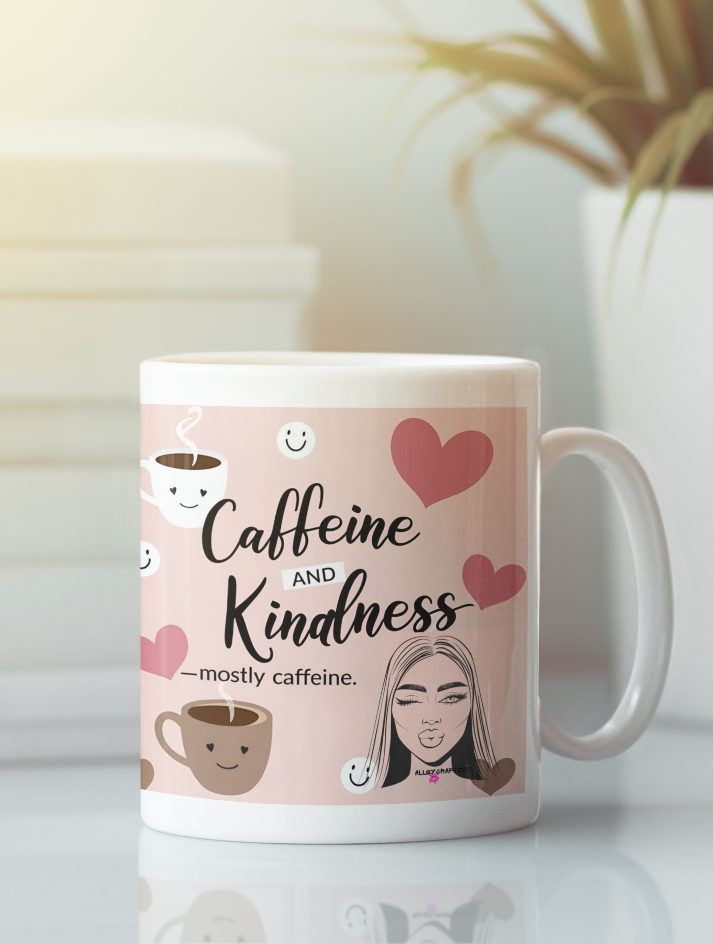 Caffeine & Kindness Mug