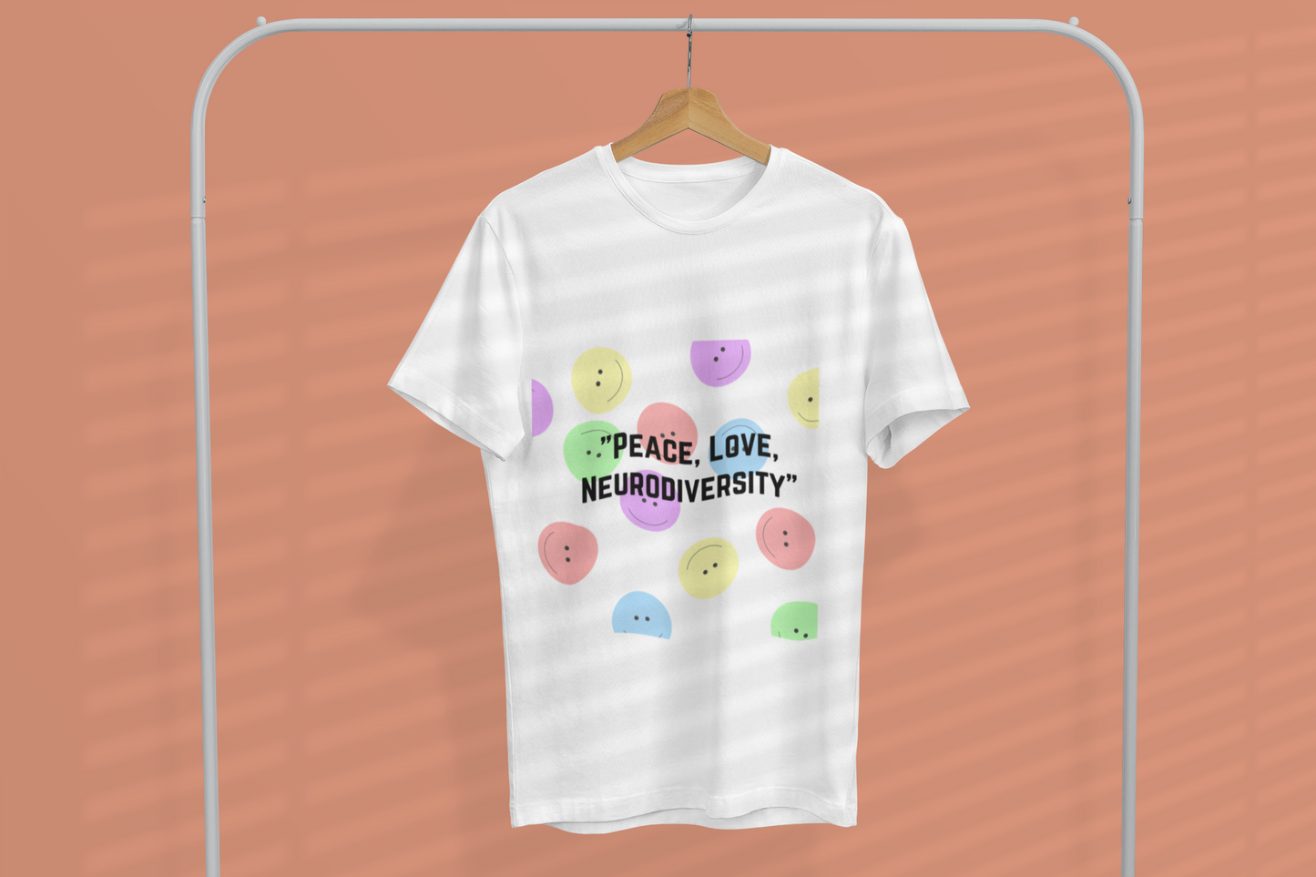 Copy of Peace, Love, Neurodiversity T-Shirt | Embrace Your Unique Vibe!