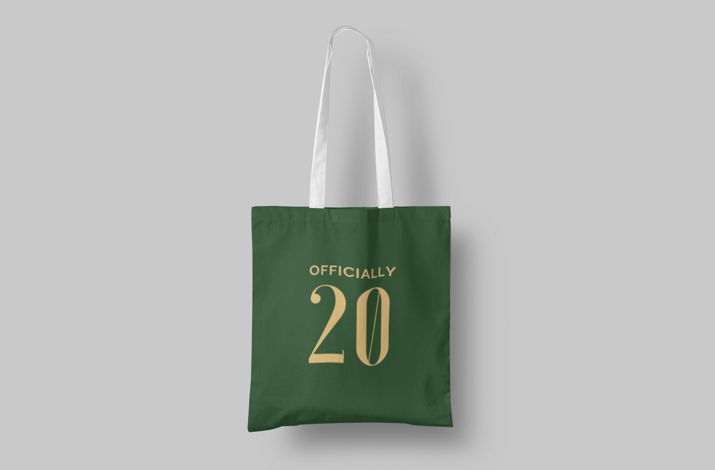Tote Bag Officially (age) Canvas