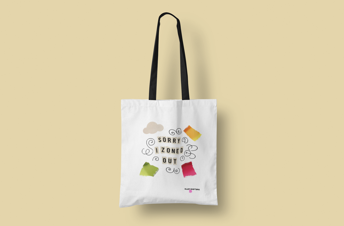 Sorry I Zoned Out Tote Bag