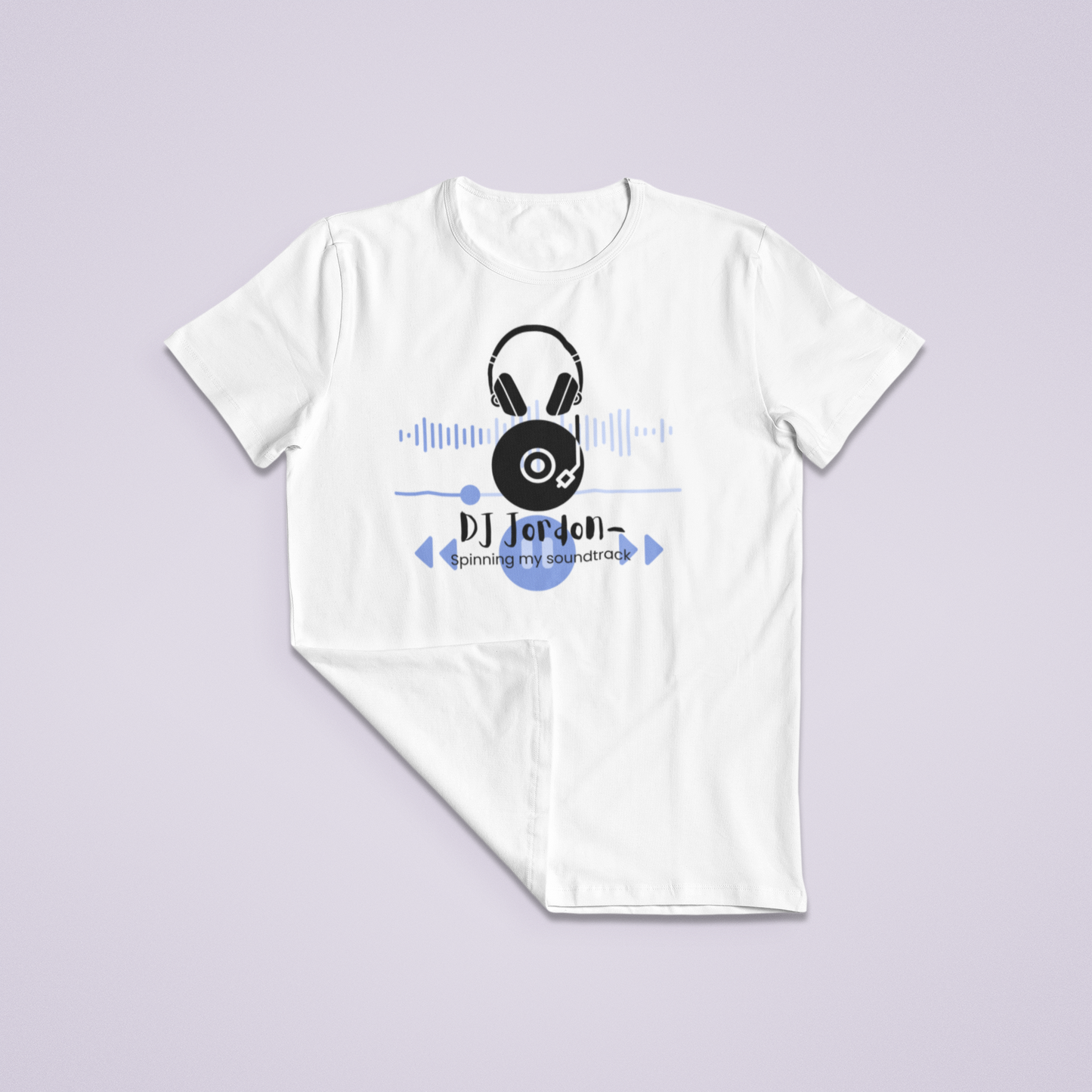 Beats & Vibes Name Personalisation T-Shirt