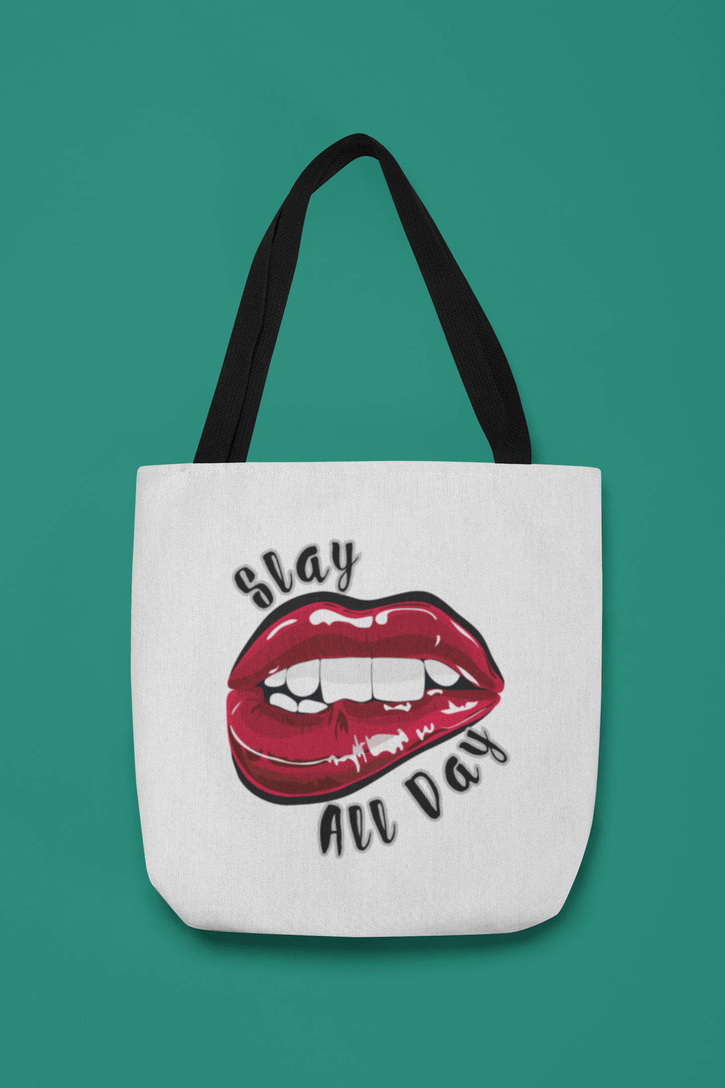 'Slay All Day' Canvas Tote Bag