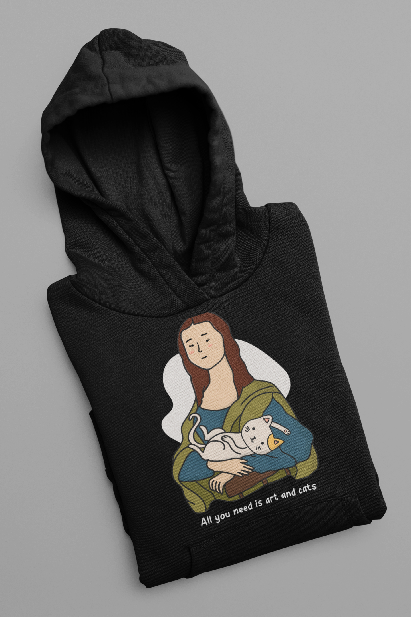 Art and Cats Hoodie