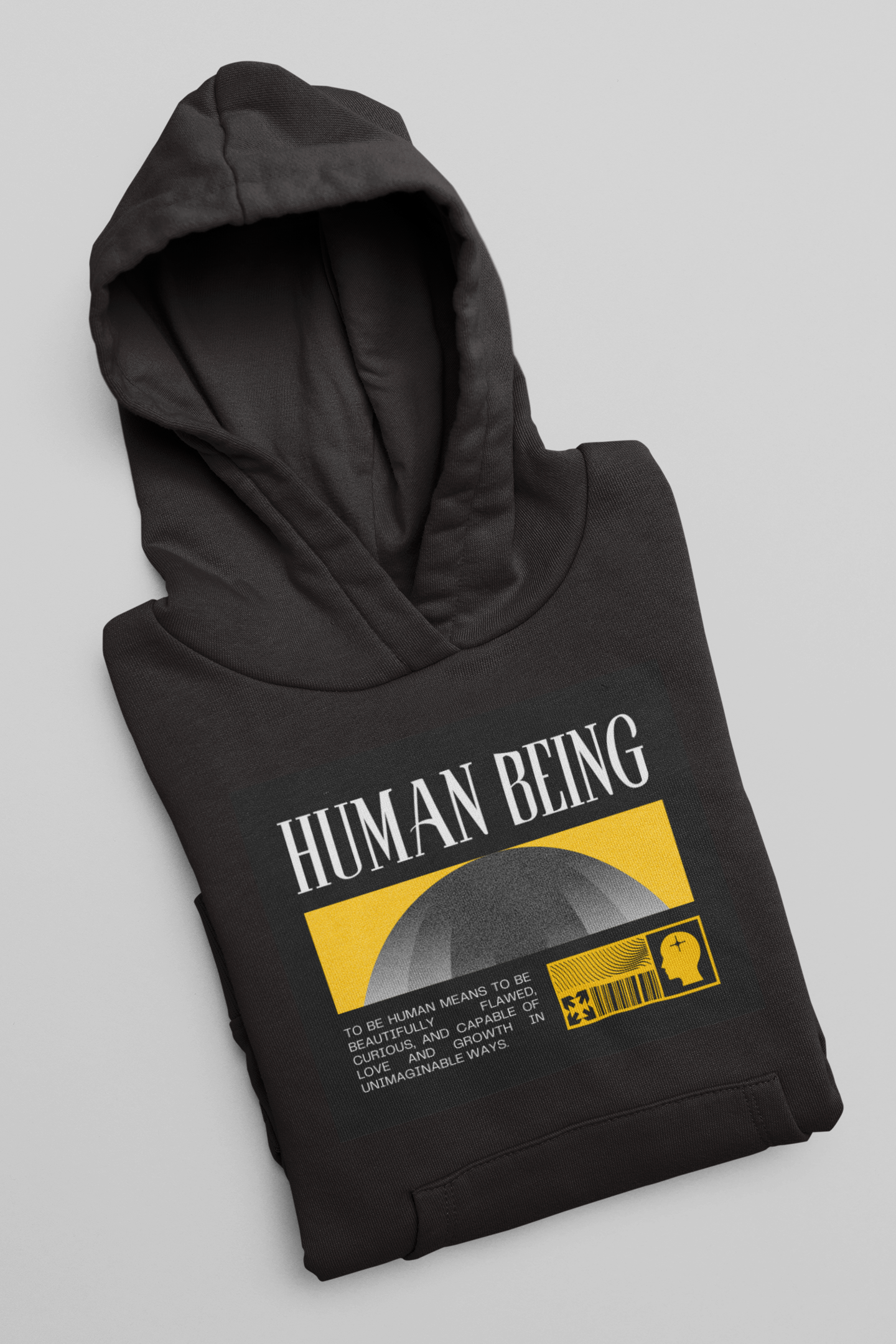 Human Being Hooded Sweatshirt