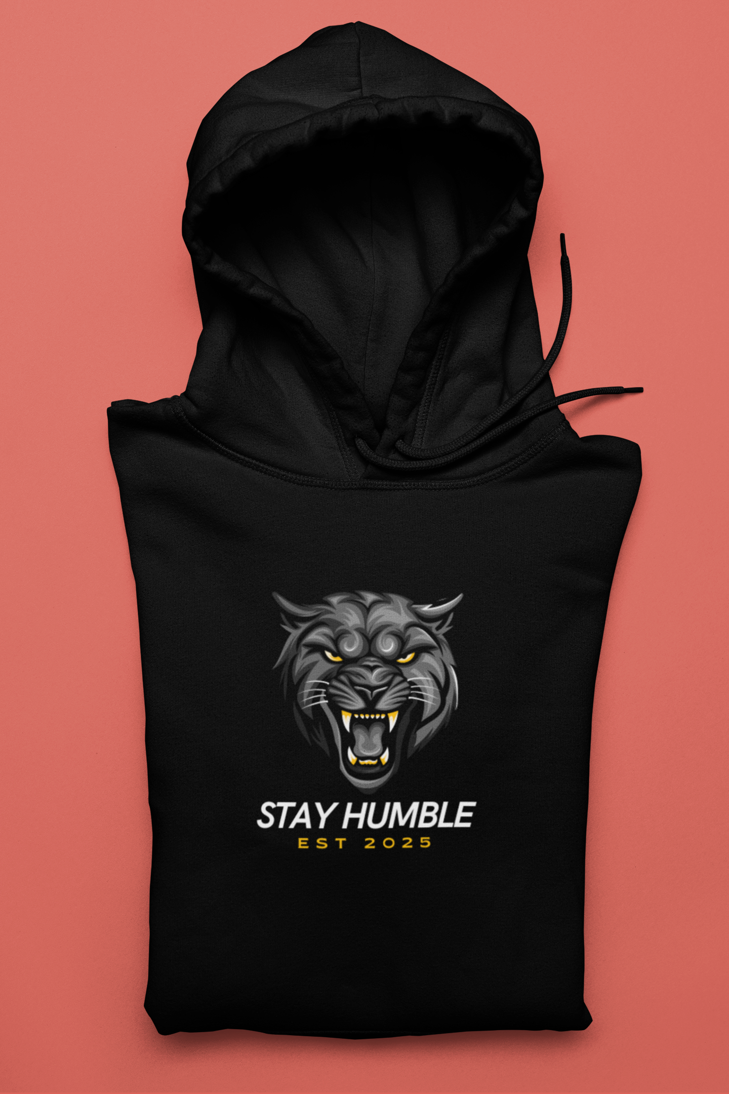 Hooded Sweatshirt stay humble lion