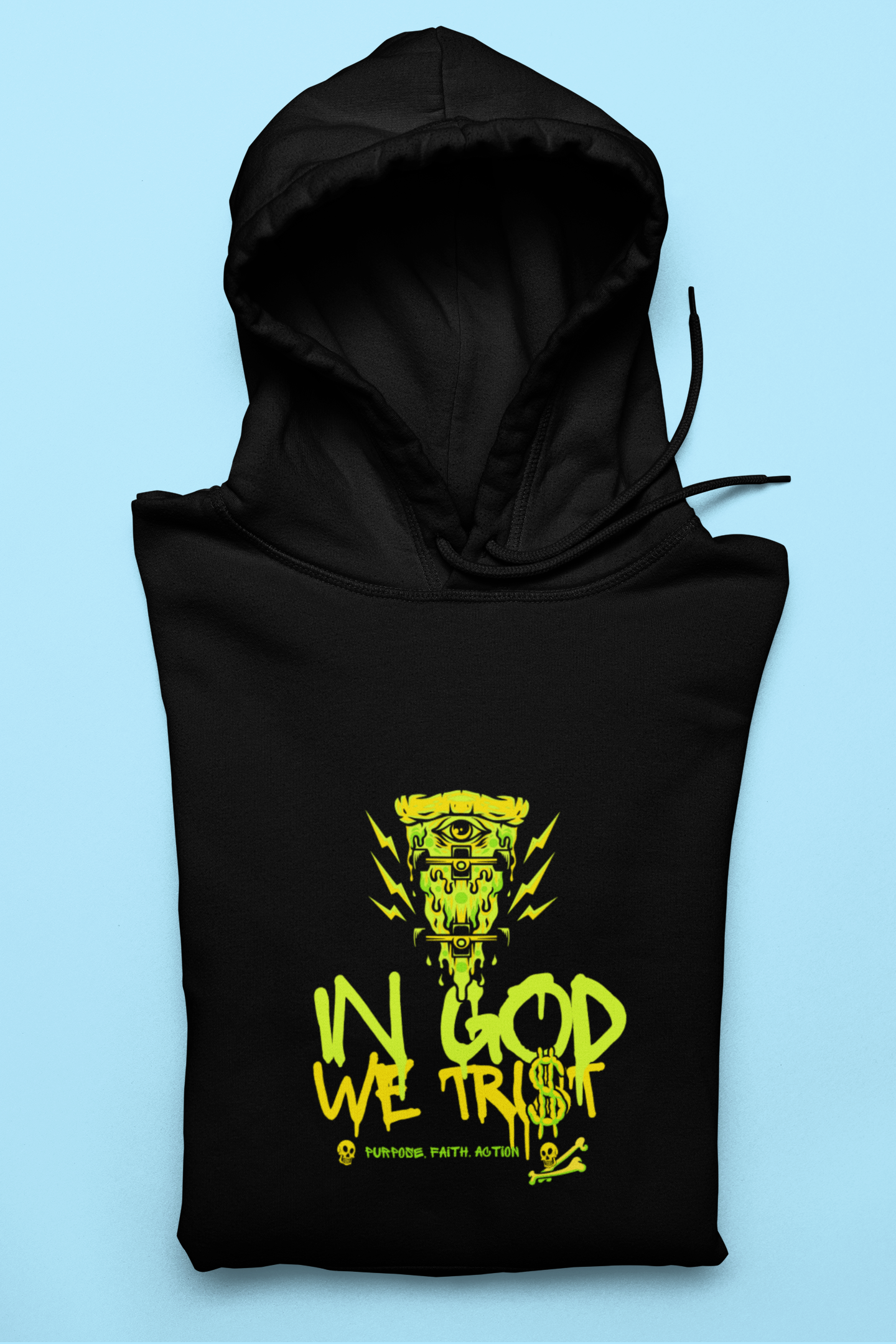 Hooded Sweatshirt Unisex 'In God We Trust'