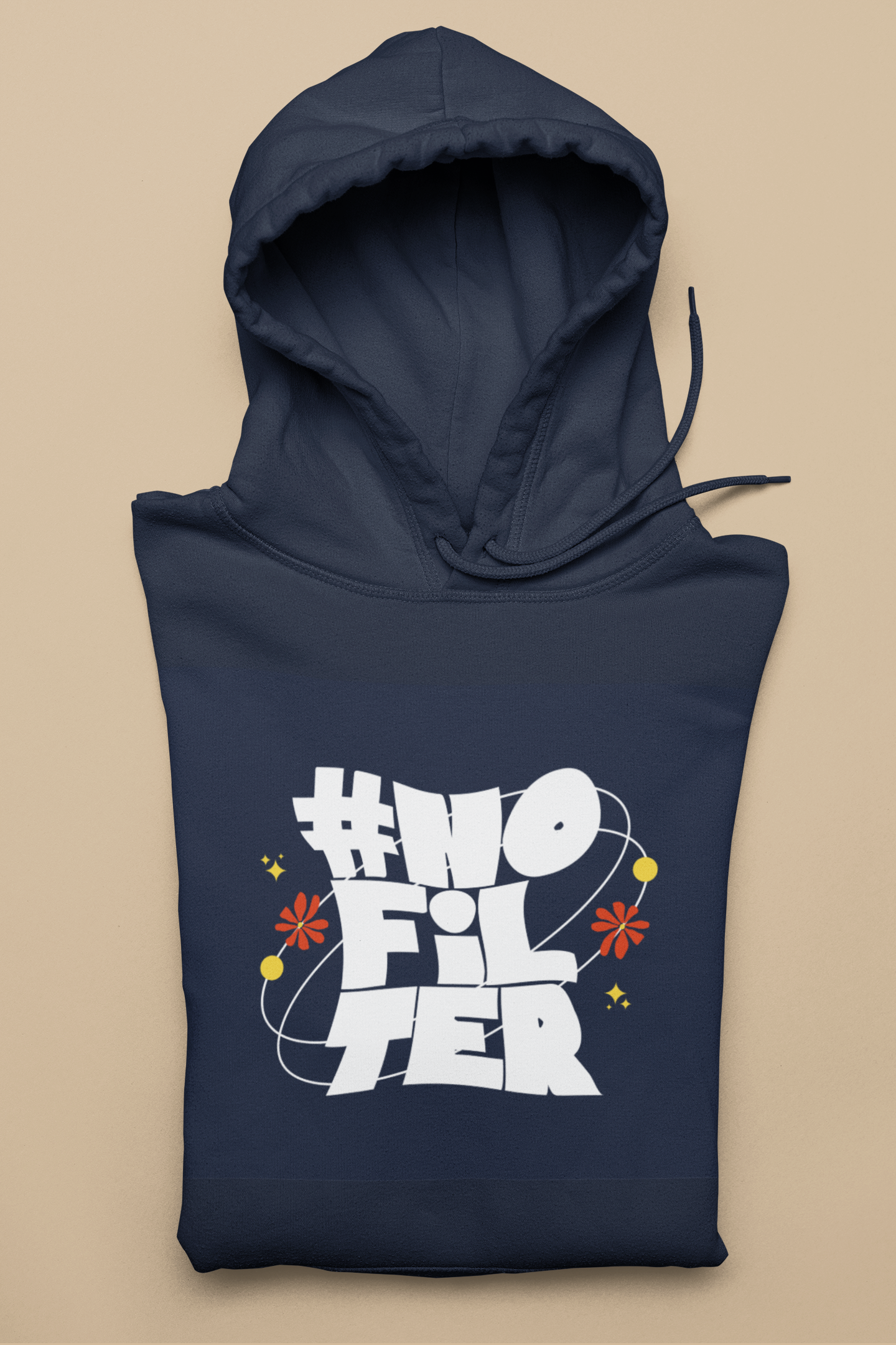 Hooded Sweatshirt No Filter - Unisex