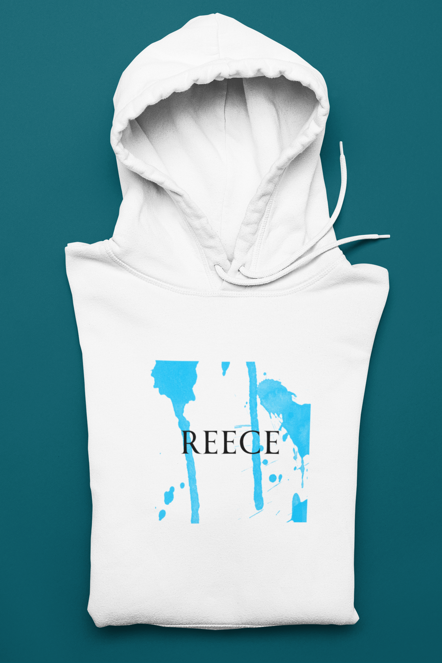 Personalised Kids Hoodie with Splash Design – Custom Name Gift for Children