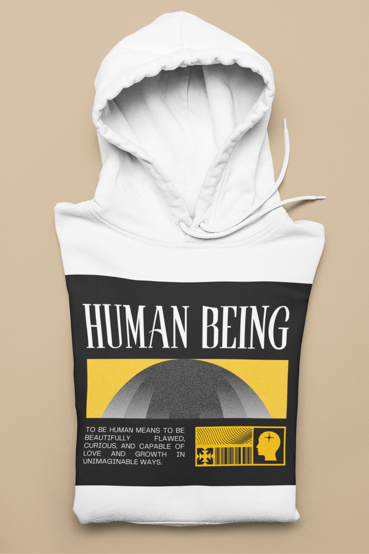 Human Being Hooded Sweatshirt