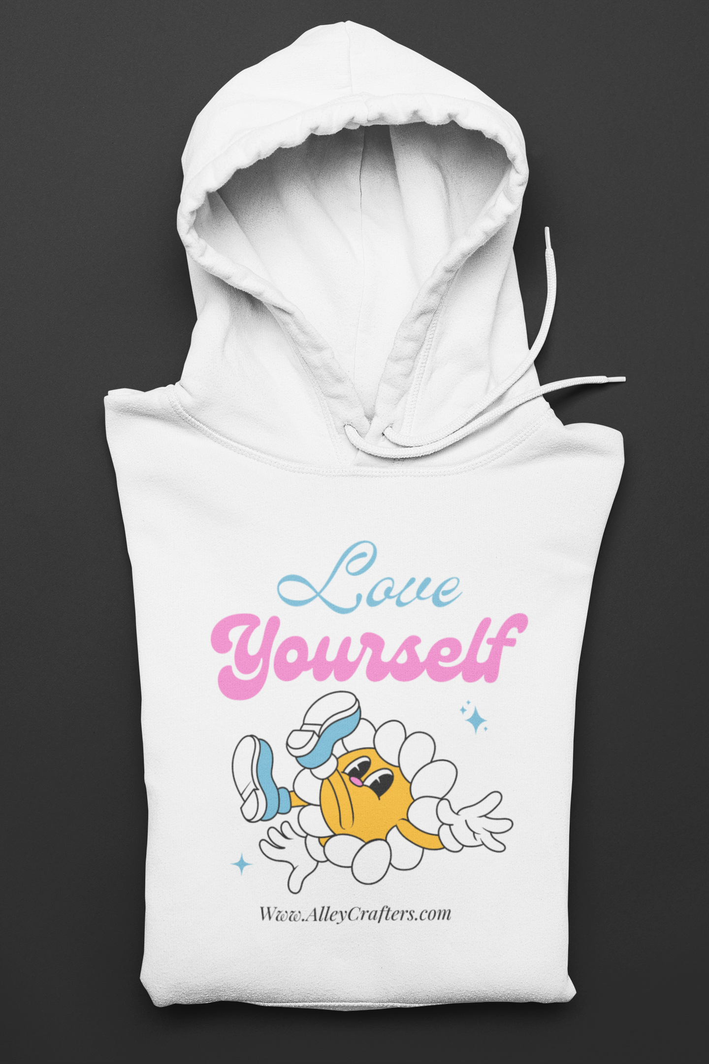 Hooded Sweatshirt - love yourself